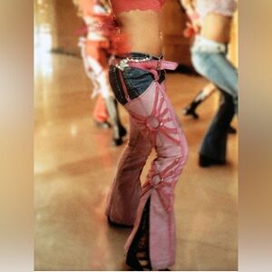 Britney Spears inspired handmade chaps
